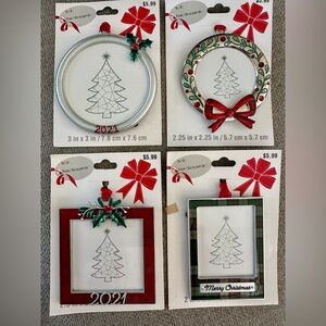Studio Decor Ornament frames bundle of 4 for $12